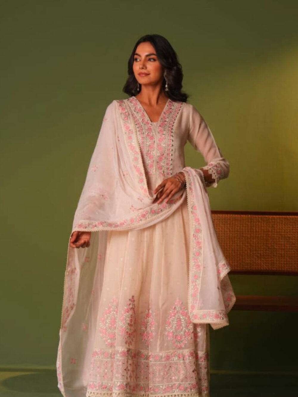 Noor-e-Gulzaar Anarkali Set