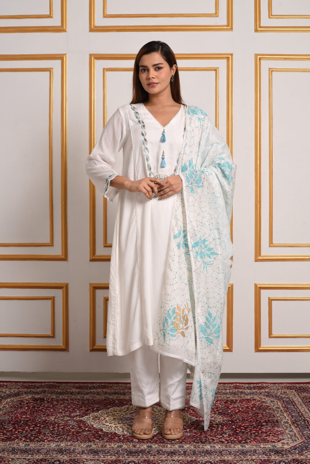 Kyra – Sun-Kissed Ivory Kurta