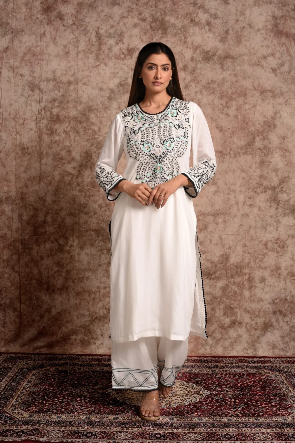 Aurelia – Sun-Kissed Ivory Suit Set