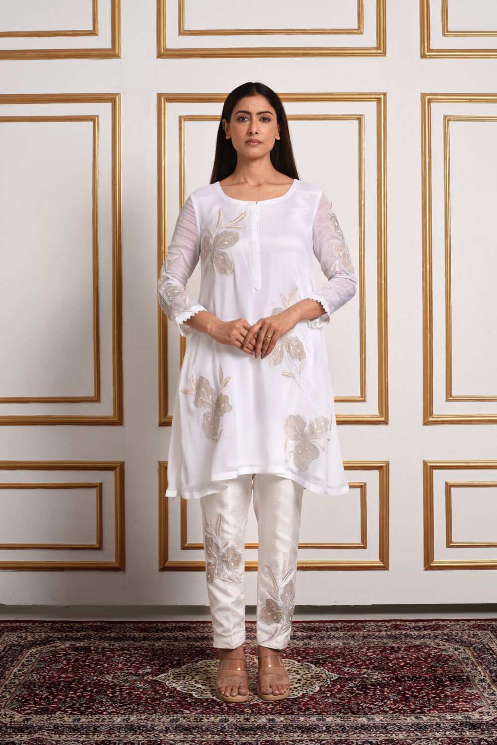 Pastel Mosaic Kurta Set