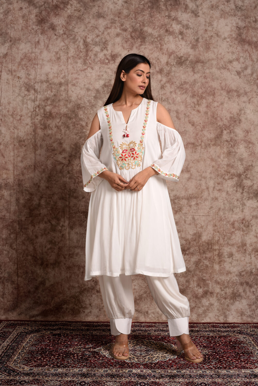 Aamani – Verdant Pillar Kurta
