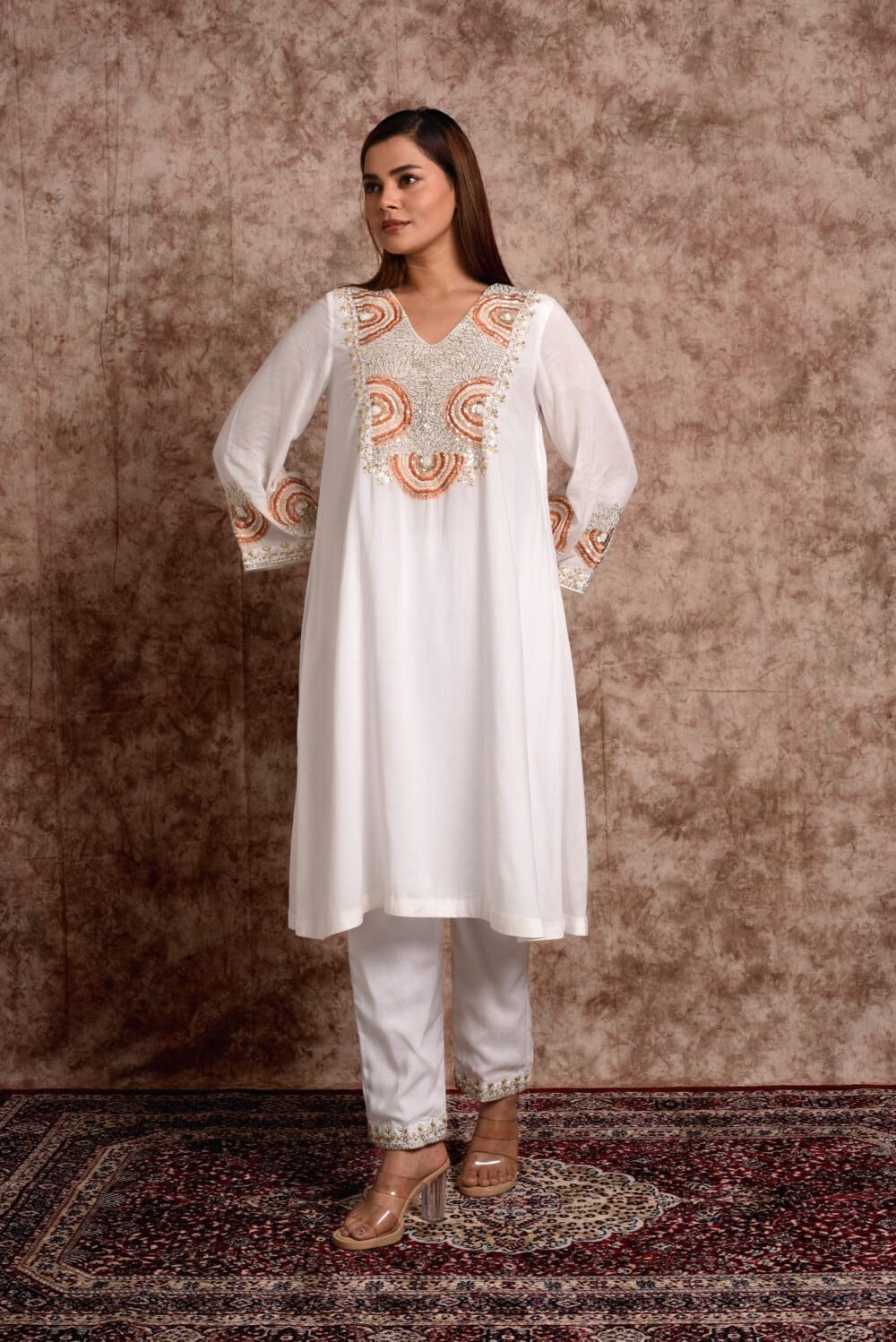 Zaira – Roseate Elegance Suit
